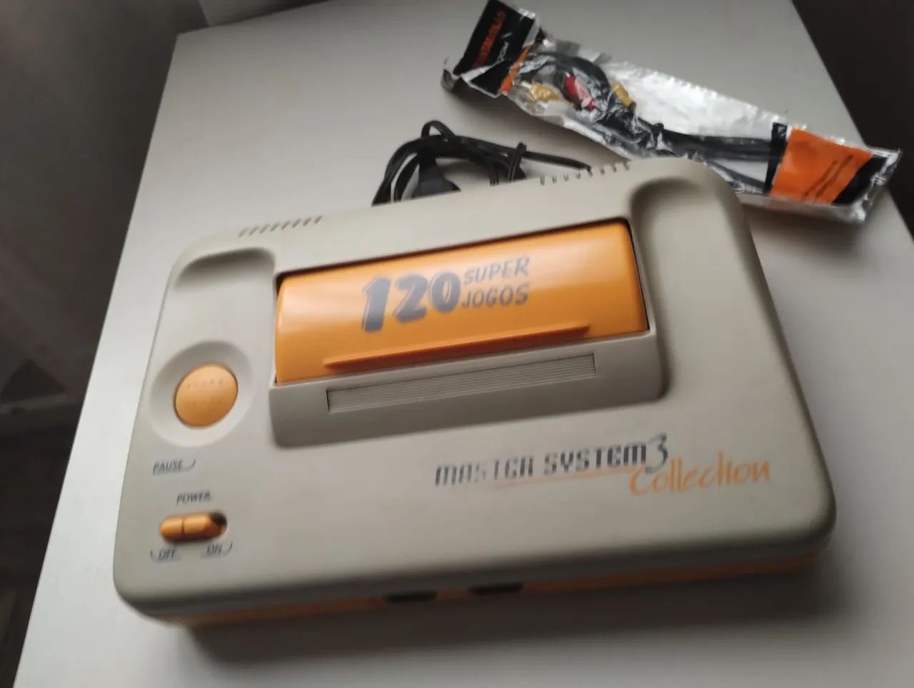 MASTER SYSTEM 3 COM 120 JOGOS NA MEMÓRIA  - Foto 2