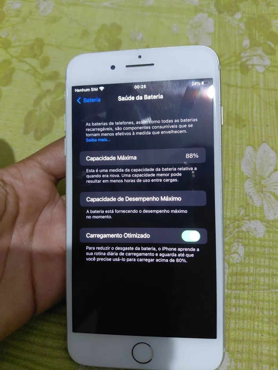 Vendo iPhone 7 plus. Bateria 88%  - Foto 4