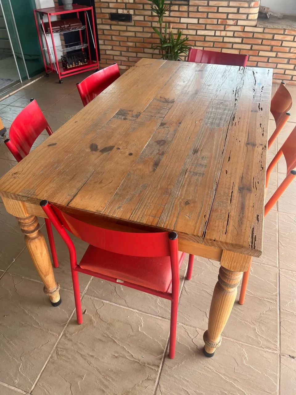 Mesa Tok&Stok Olinda com 6 cadeiras
