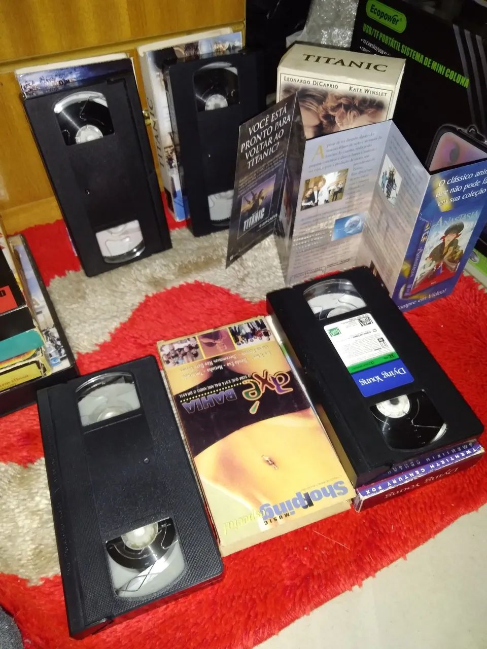 Lote 18 fitas VHS usadas com filmes diversos  - Foto 6
