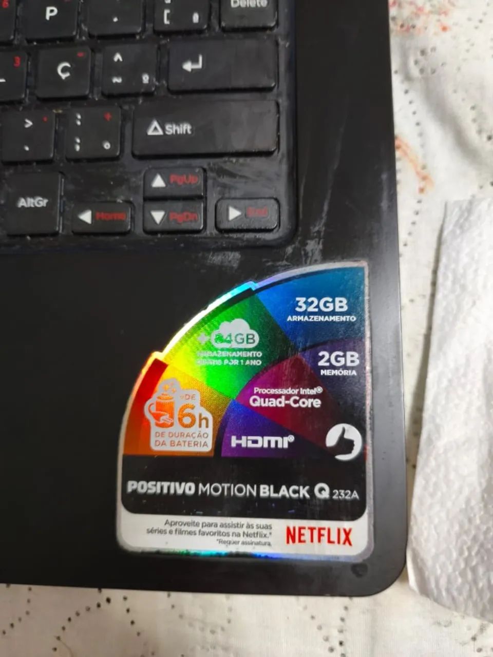 Notebook Positivo Motion Black Q232A - Foto 3