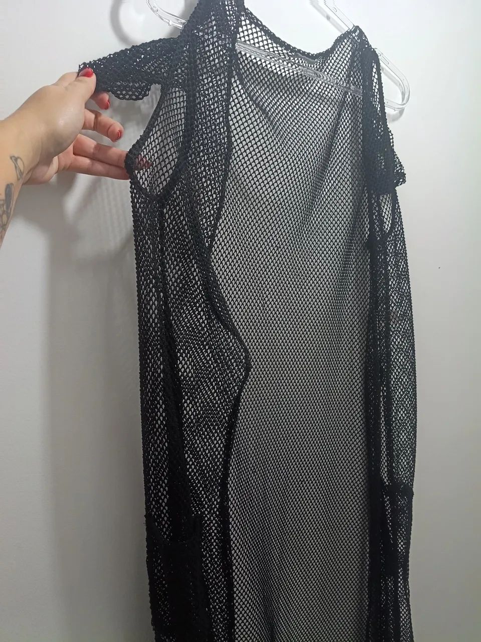 Quimono renda preta - Foto 3