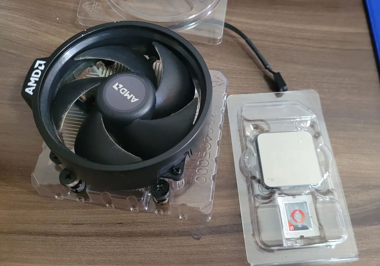 CPU Ryzen 5600 c/ caixa e cooler box - Foto 2