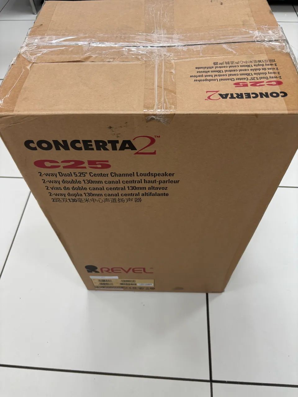 Caixa Central Revel  Concerta 2 C25 - Sem uso !!!!! - Foto 5