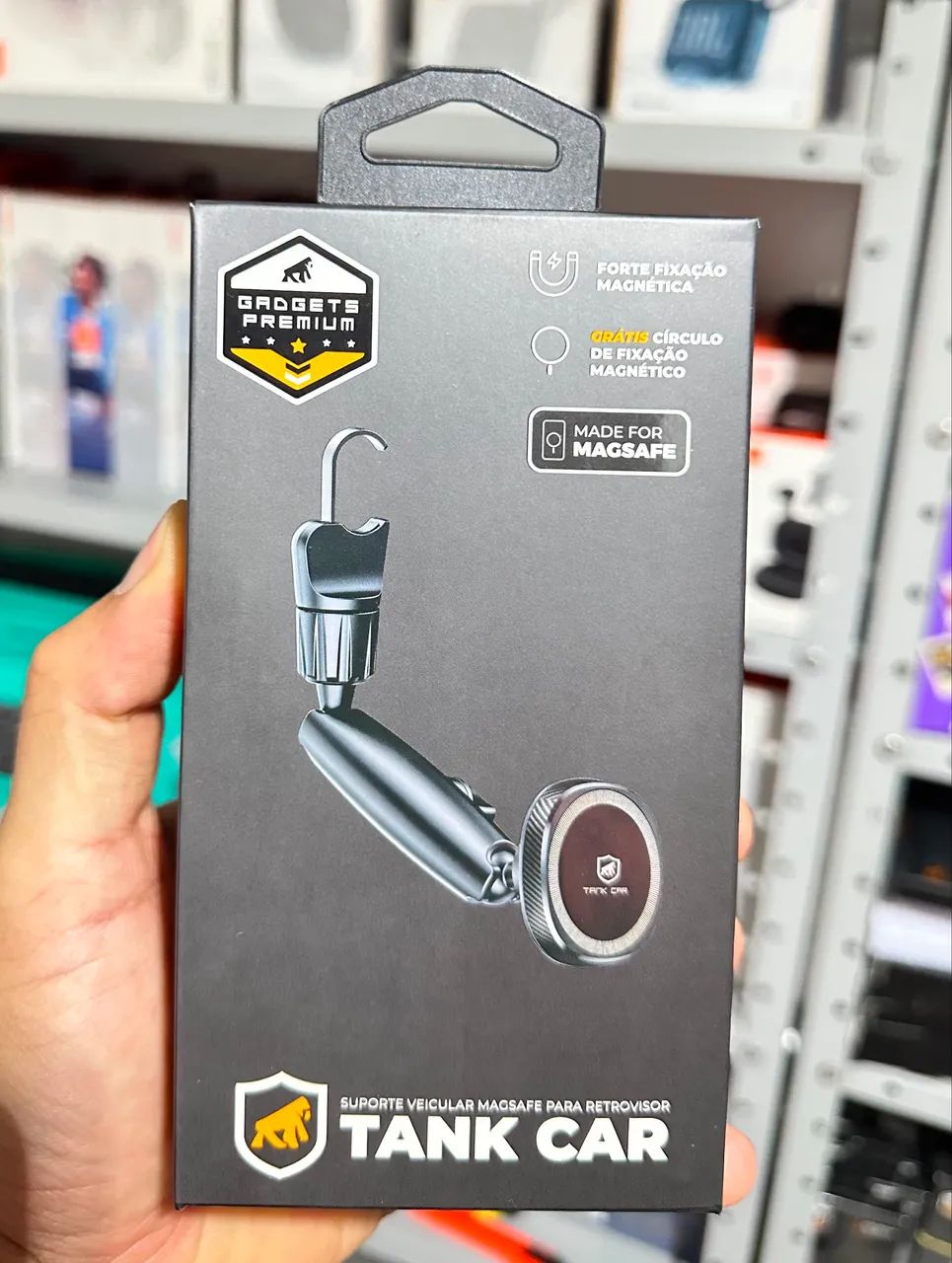 Suporte Veicular de Retrovisor para celular - Gshield  - Foto 2