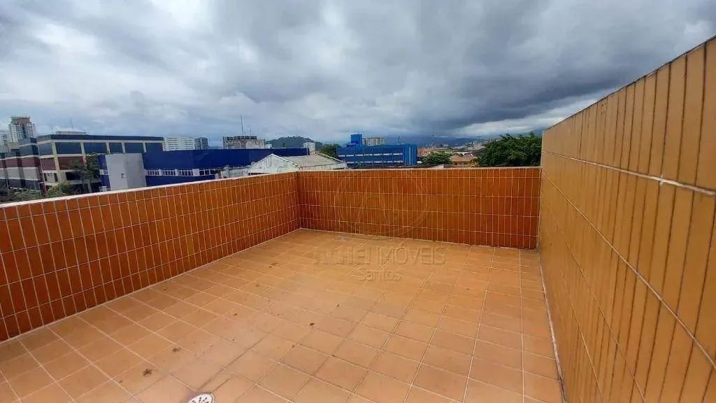 Cobertura para alugar, Macuco - Santos/SP