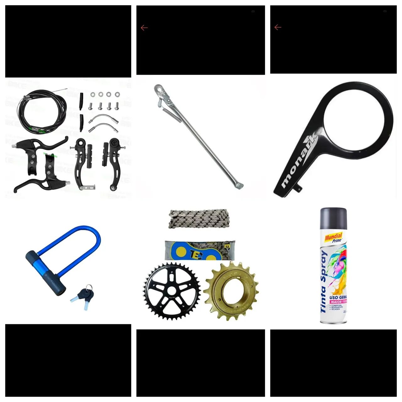 Bicicleta aro 26 + Kit acessórios  - Foto 4