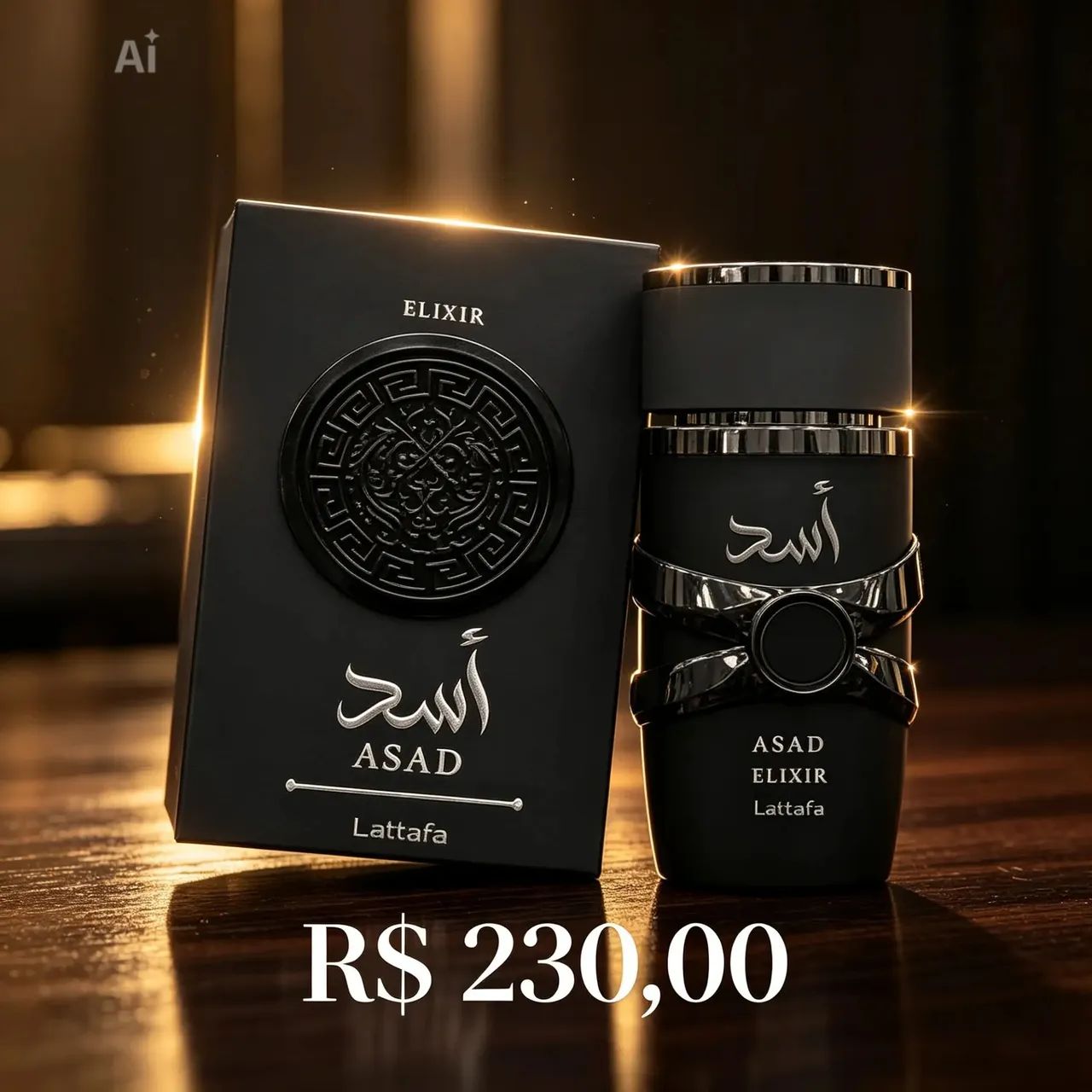 Perfume Árabe masculino Assado.ELIXIR 