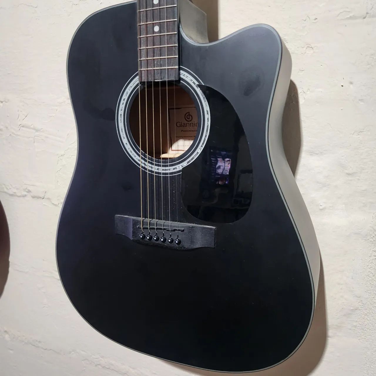 Violão Giannini Aço Black