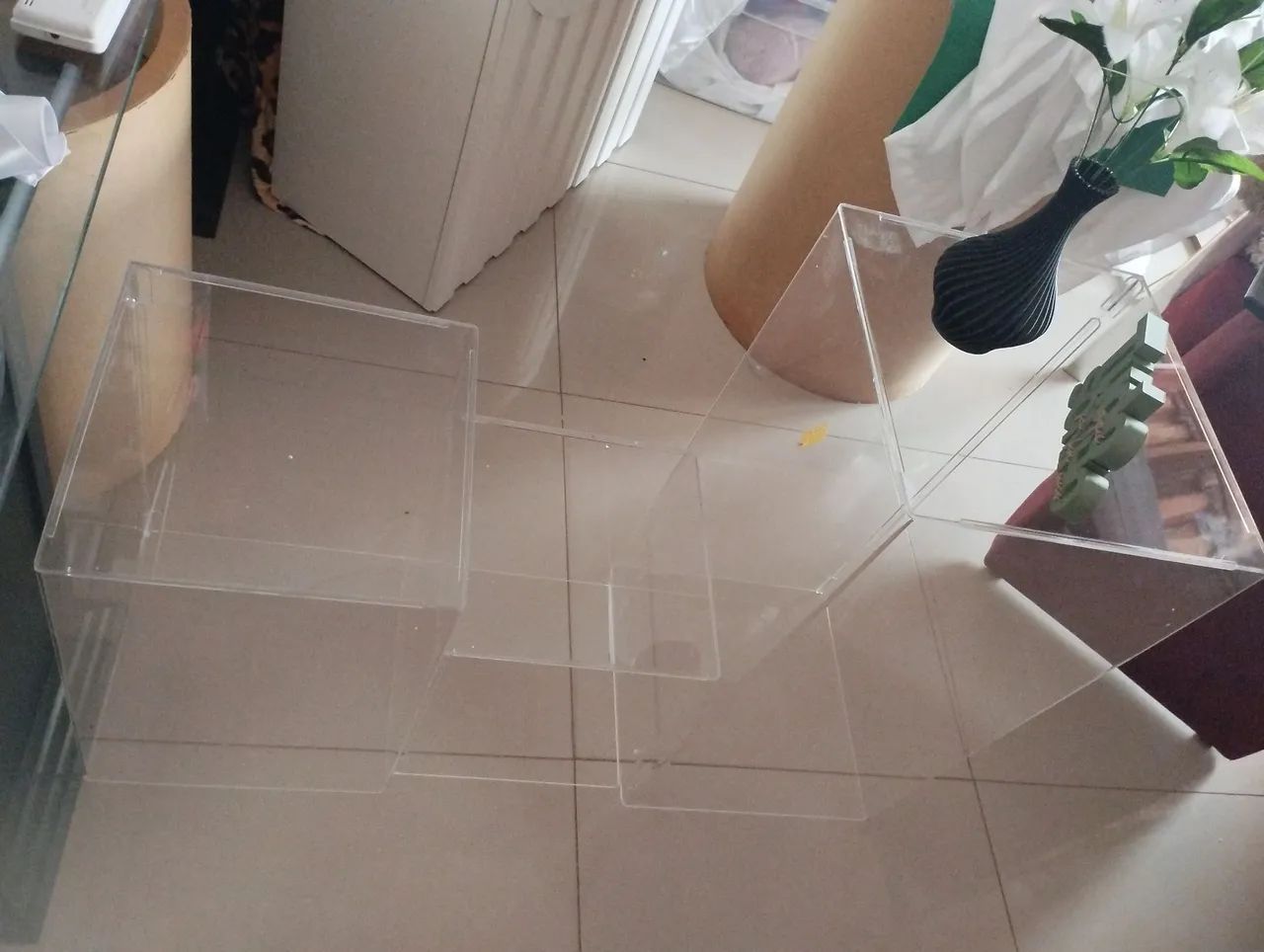 Cubo acrílico 