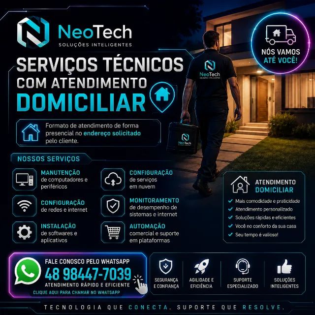 Neotech Informática - Seu parceiro Estratégico em Tecnologia. Soluções  - Foto 4
