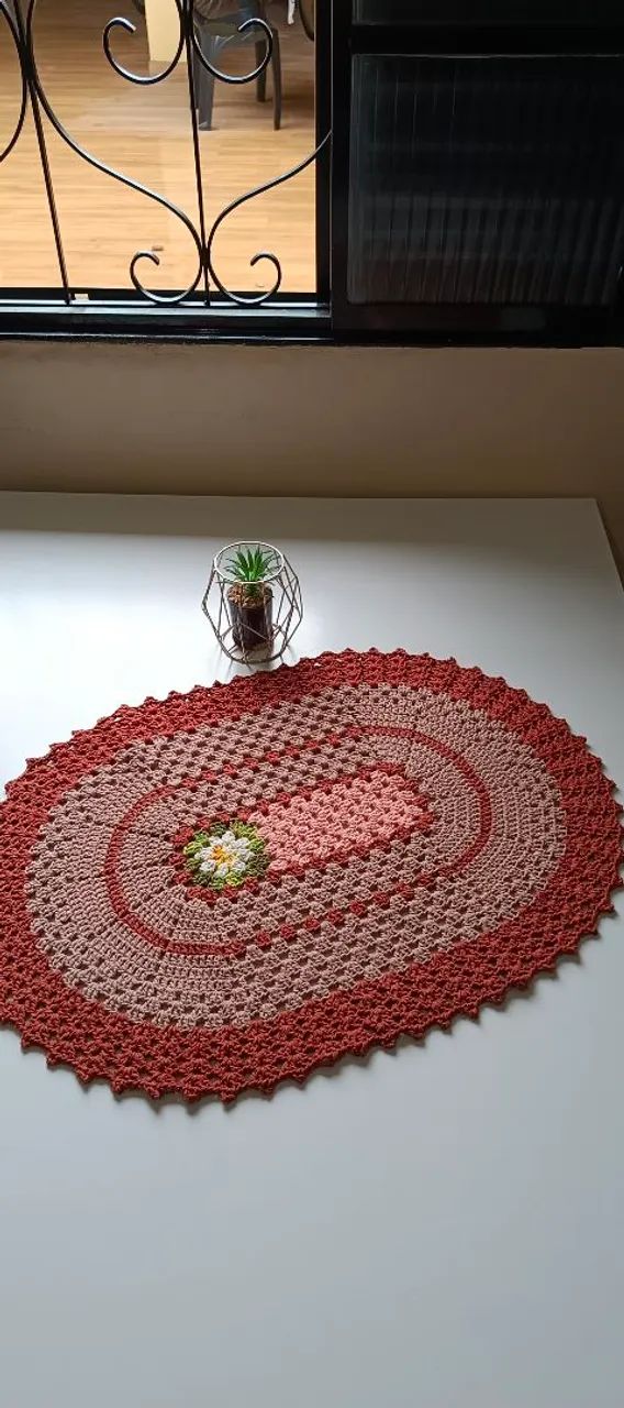 Tapete de crochê avulso - Foto 3