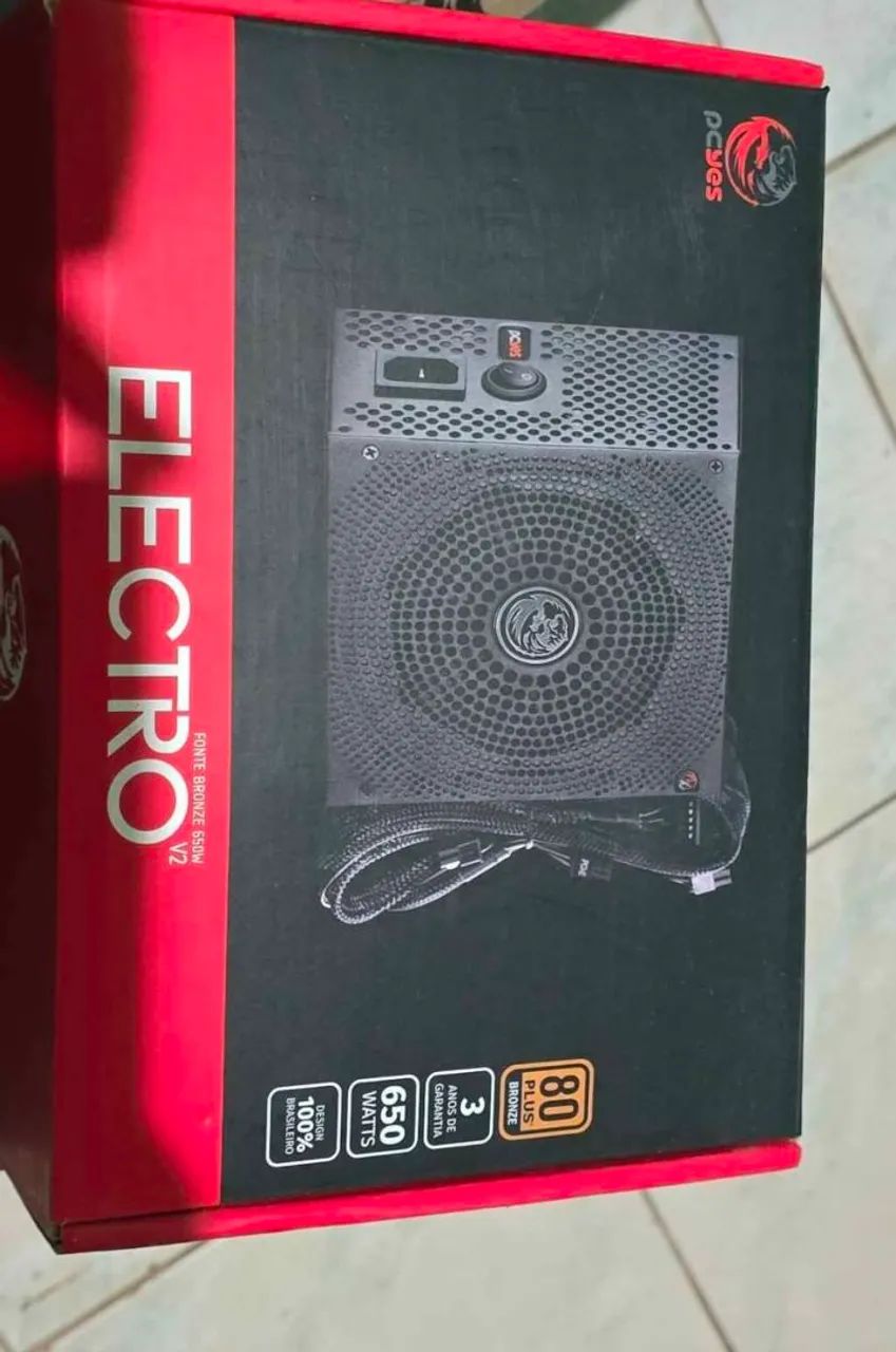 Vendo FONTE BRONZE 650W