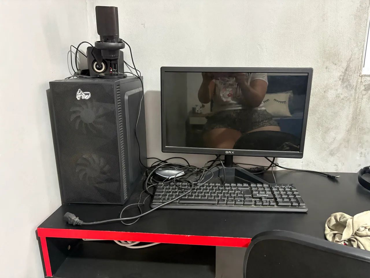 Pc completo vendo ou troco por notebook - Foto 3