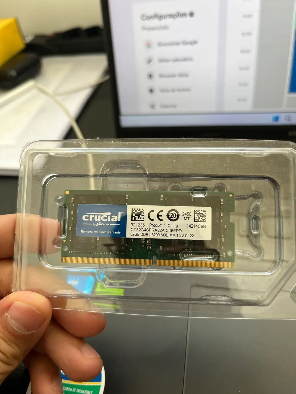 Memória RAM DDR4 3200MHZ Notebook  - Foto 2