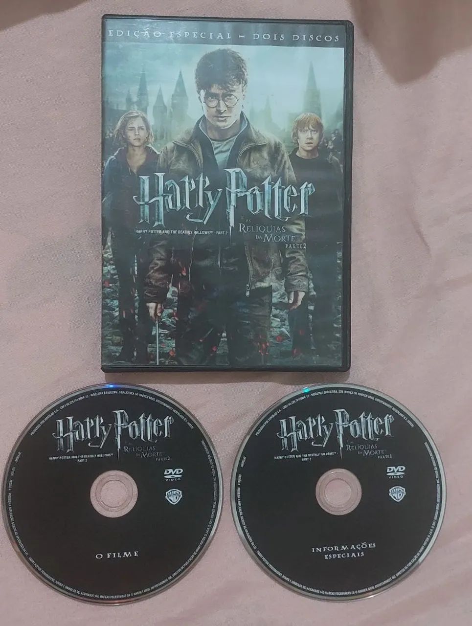 Dvd do Filme Harry Potter e as relíquias da morte parte 2 