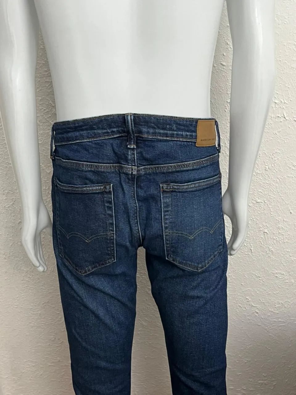 Calça Jeans American Eagle Tamanho 44 Slim Ótimo Estado - Foto 5