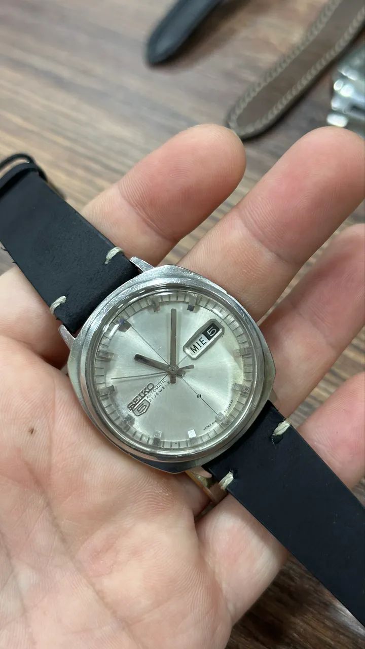 Relógio Seiko 5 antigo Retro Automático  - Foto 3