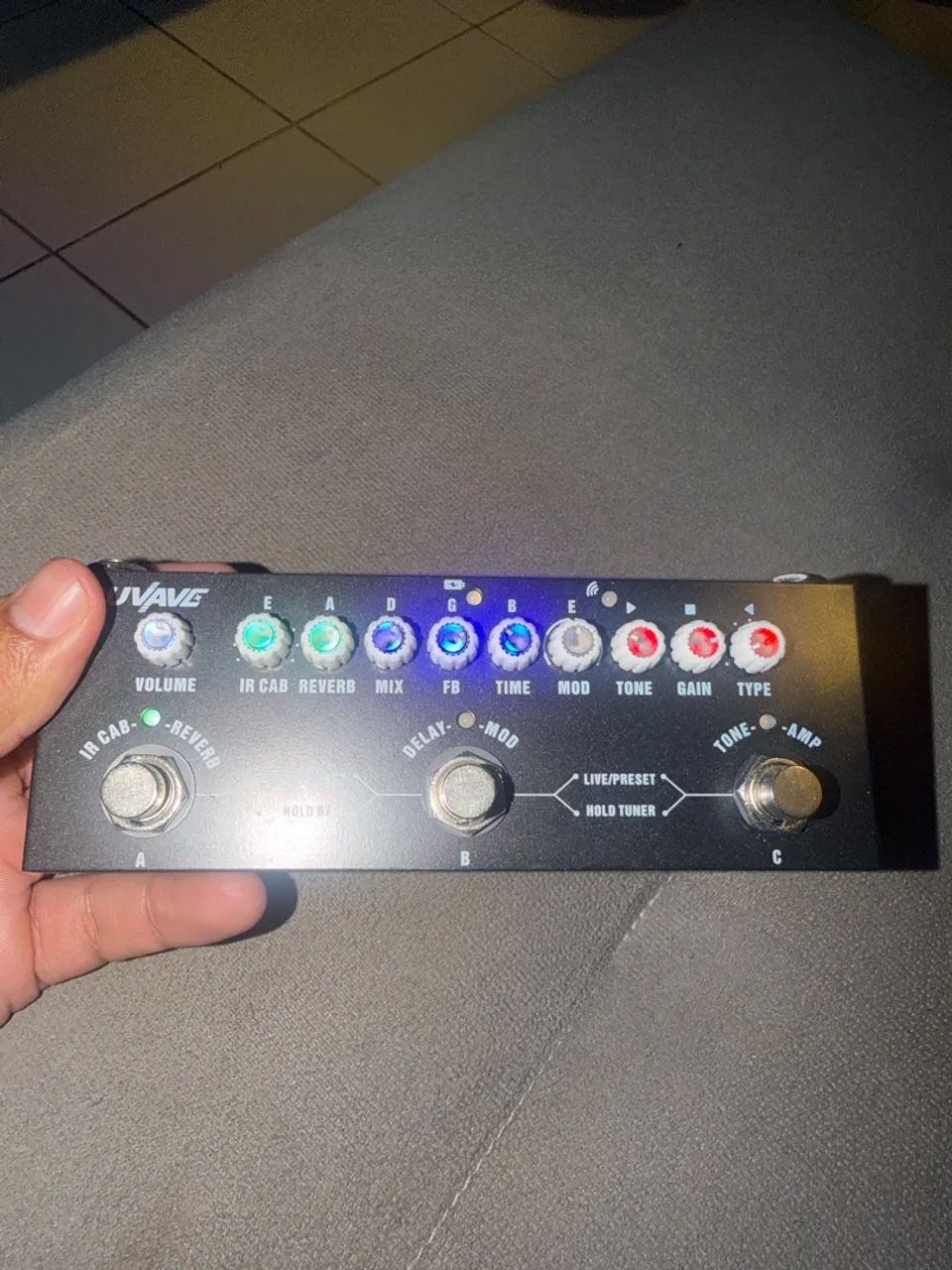 Pedal de efeitos CUVAVE