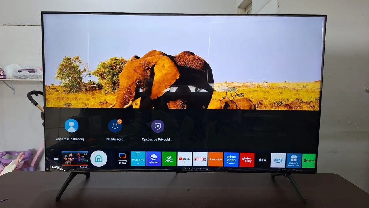 Tv samsung 50 4k no plástico  - Foto 2