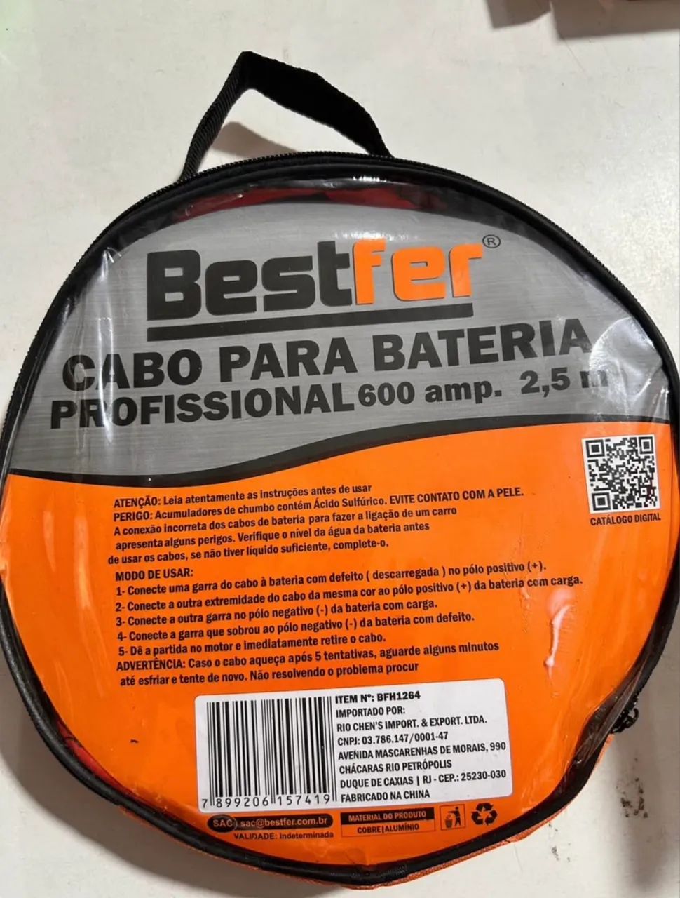 Cabo transmissão P/bateria carro - Foto 2