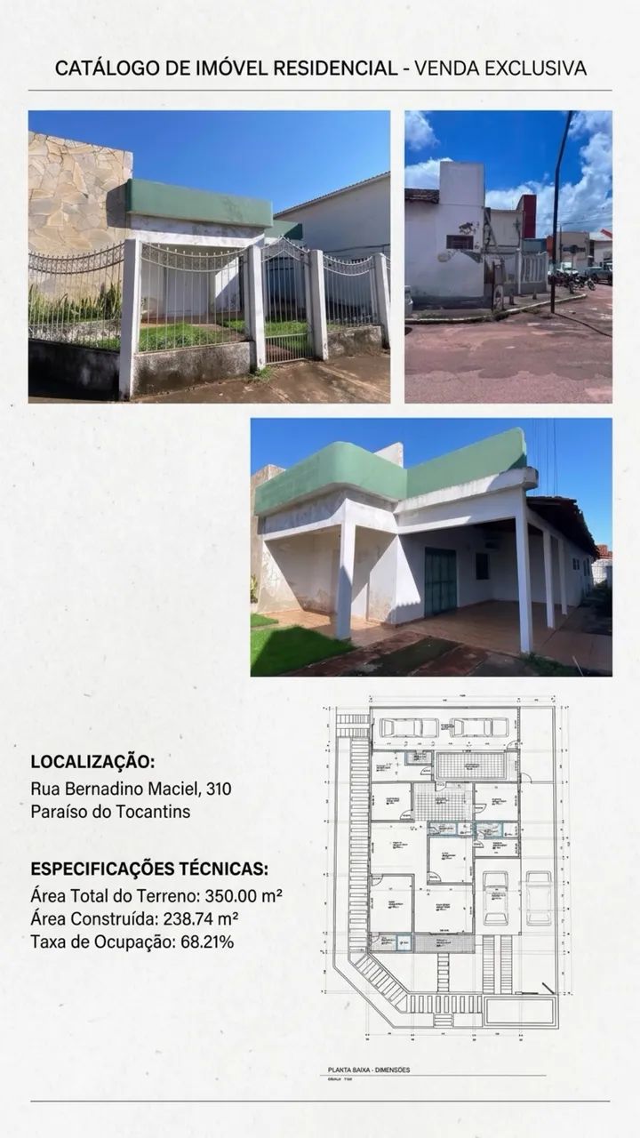 Imóvel comercial - Ponto de Esquina