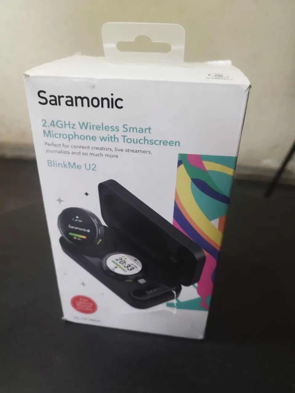 Sistema Microfone Saramonic BlinkMe U2 - Kit Completo c/ Receptor USB-C e Lightning - Foto 3