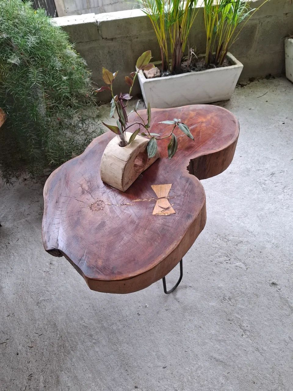 Mesa de centro em madeira  - Foto 3
