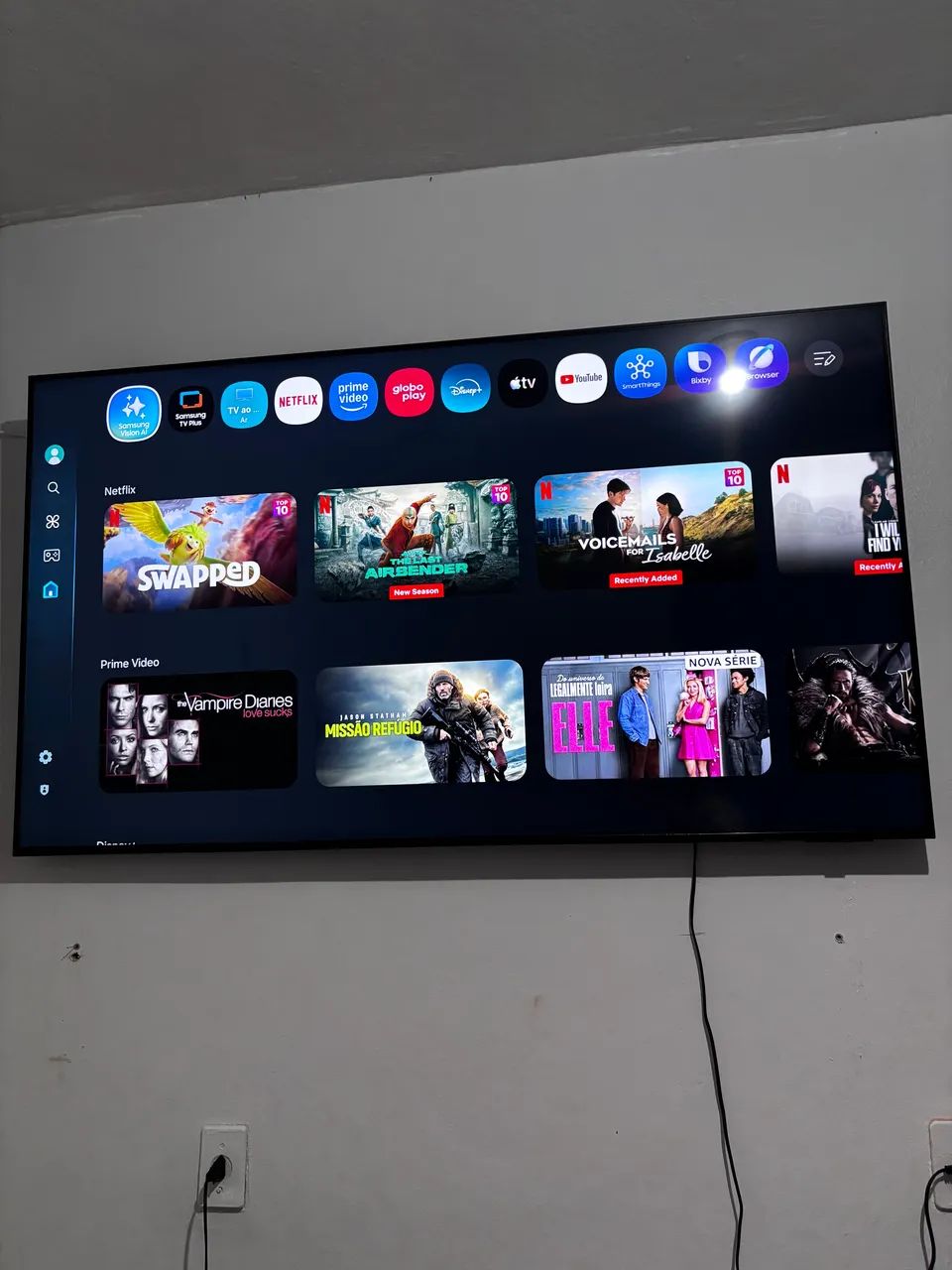 TV SAMSUNG CRYSTAL 4K 65 polegadas 