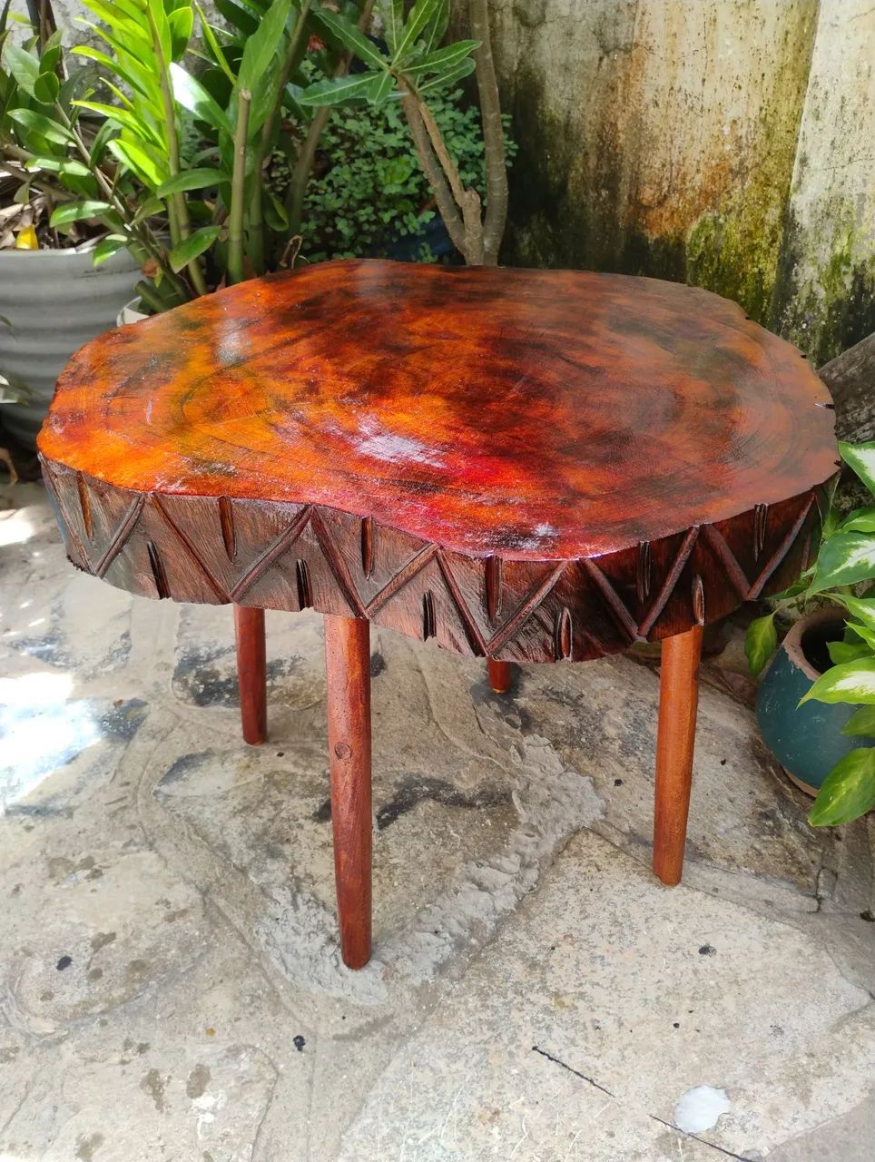 Mesa de Centro Rústica 