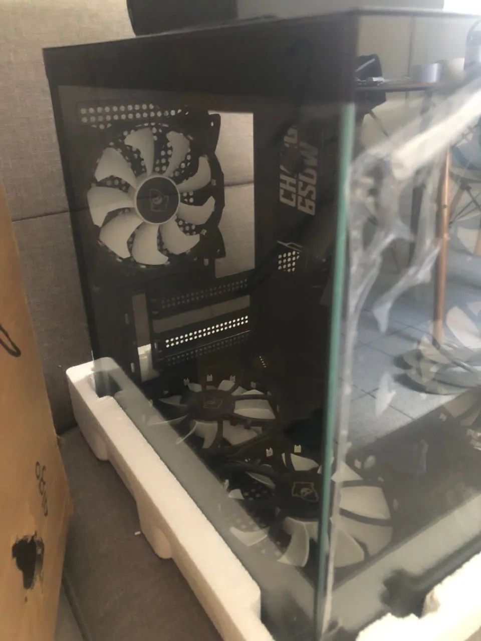Gabinete+6Fans+controladora 