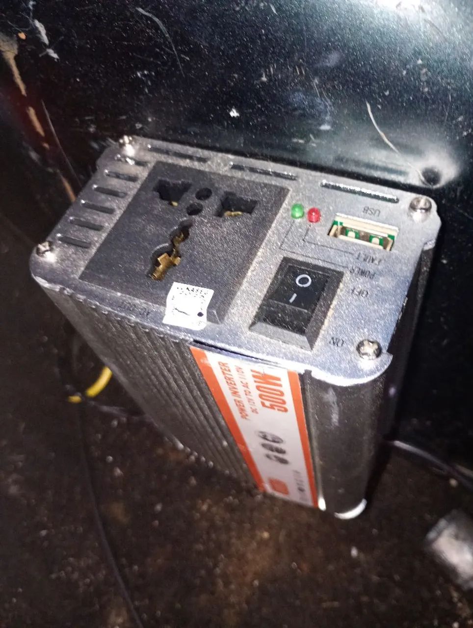 Inversor 500w 12v para 110v Automotivo - Foto 3