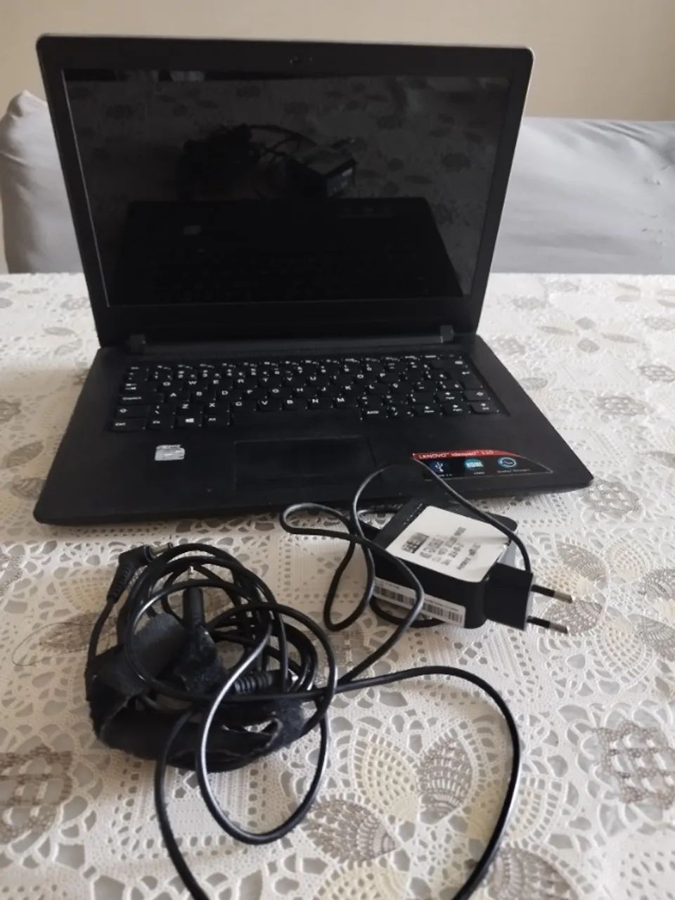 Vendo notebook Lenovo com defeito 