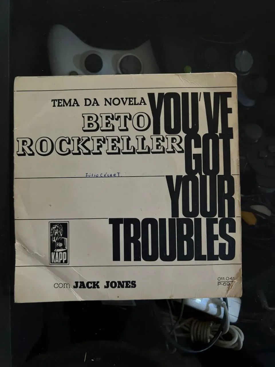 Lp Vinil Compacto Simples Tema Novela Beto Rockfeller