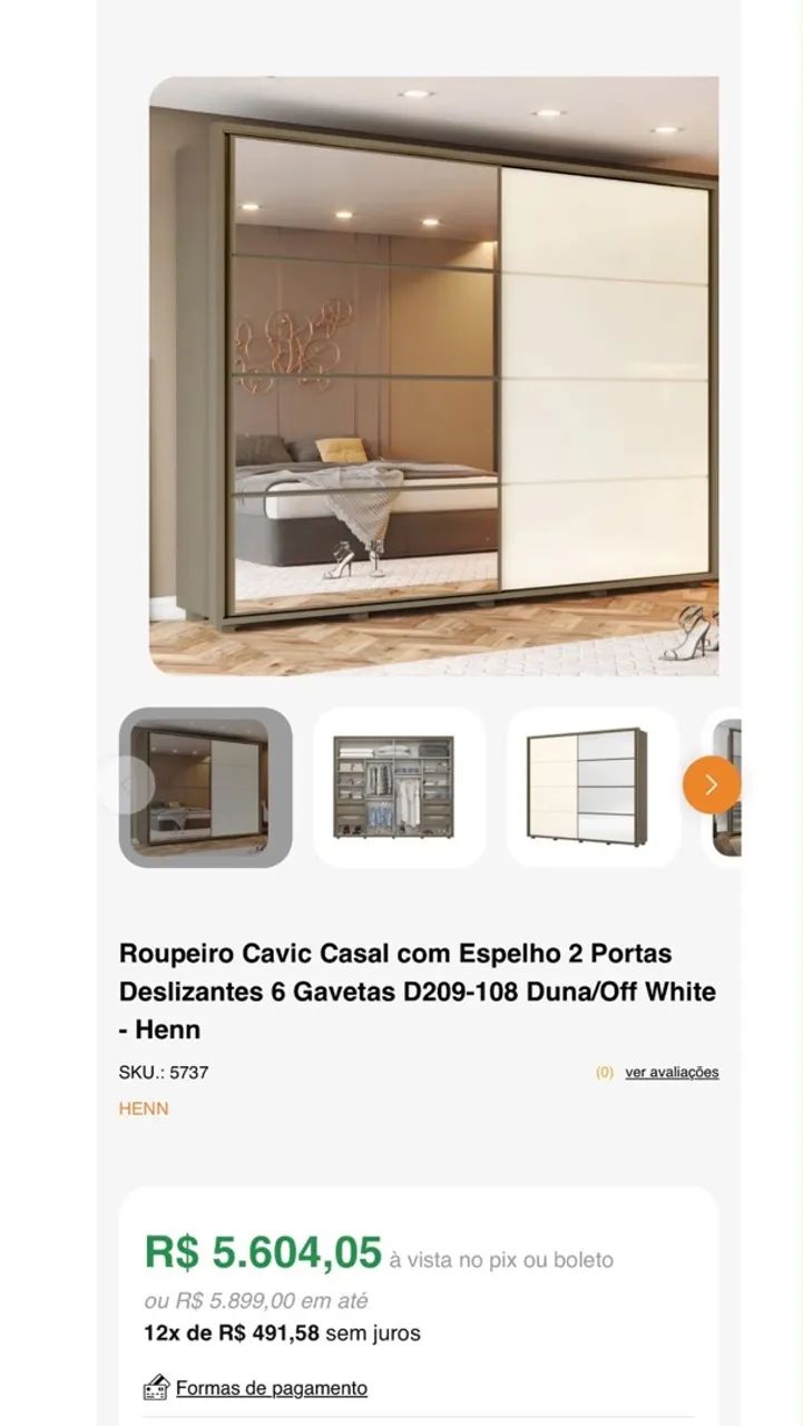 Guarda roupas - Foto 4