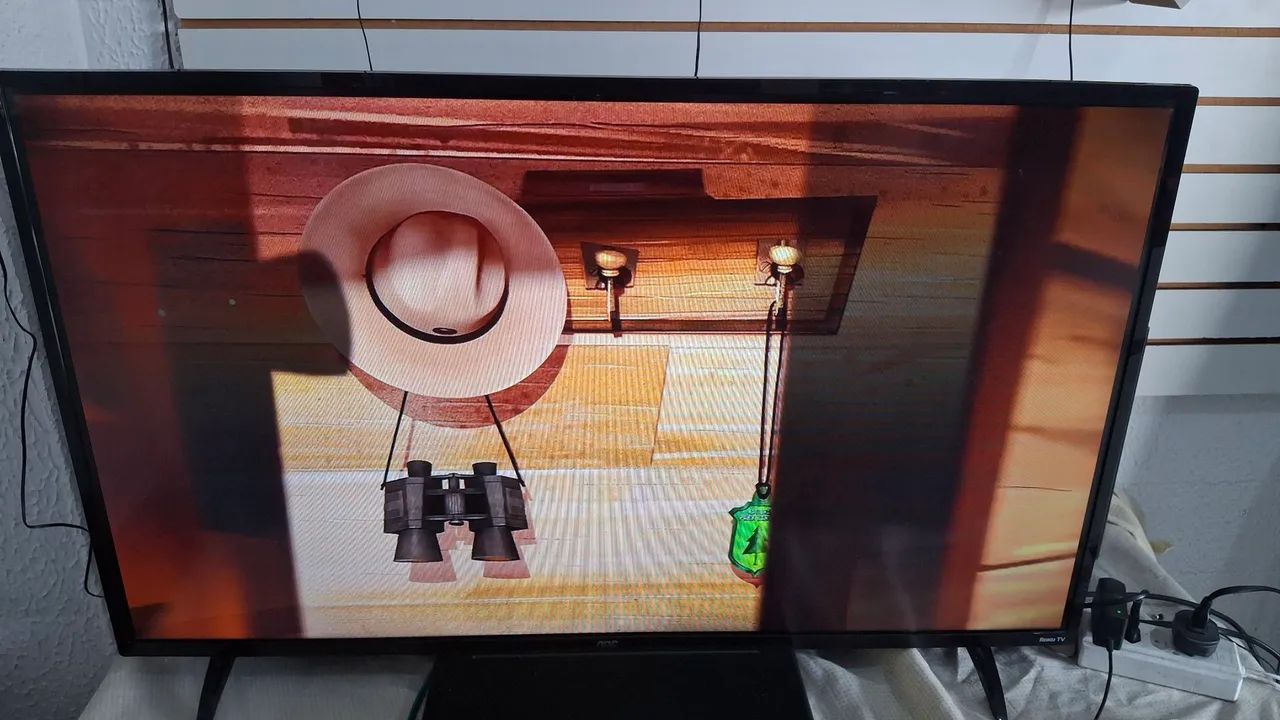 TV AOC ROKU 43 POLEGADAS SMART IMPECÁVEL COM GARANTIA DE FUNCIONAMENTO SUPER RÁPIDA...  - Foto 4