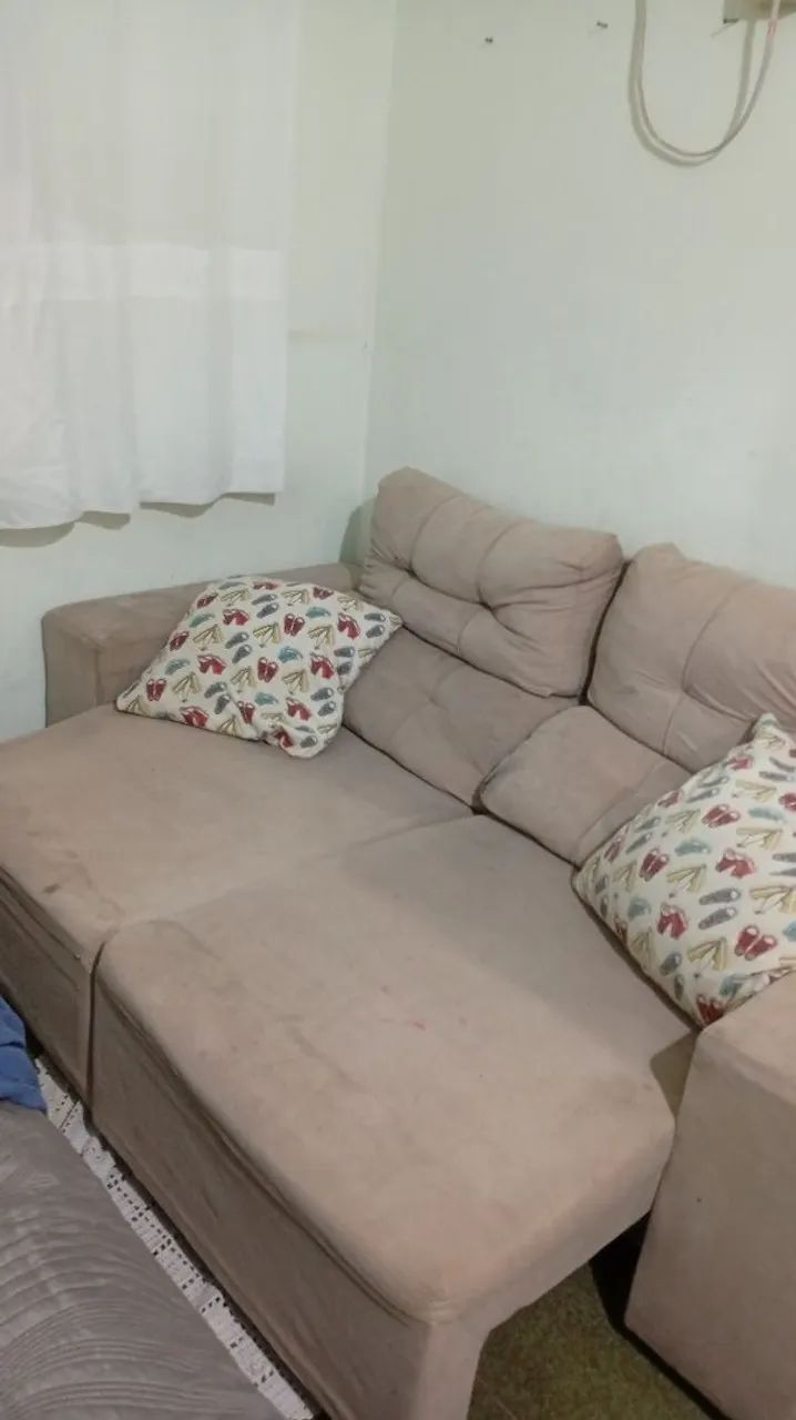 Sofá cama, de linho contato *) - Foto 3