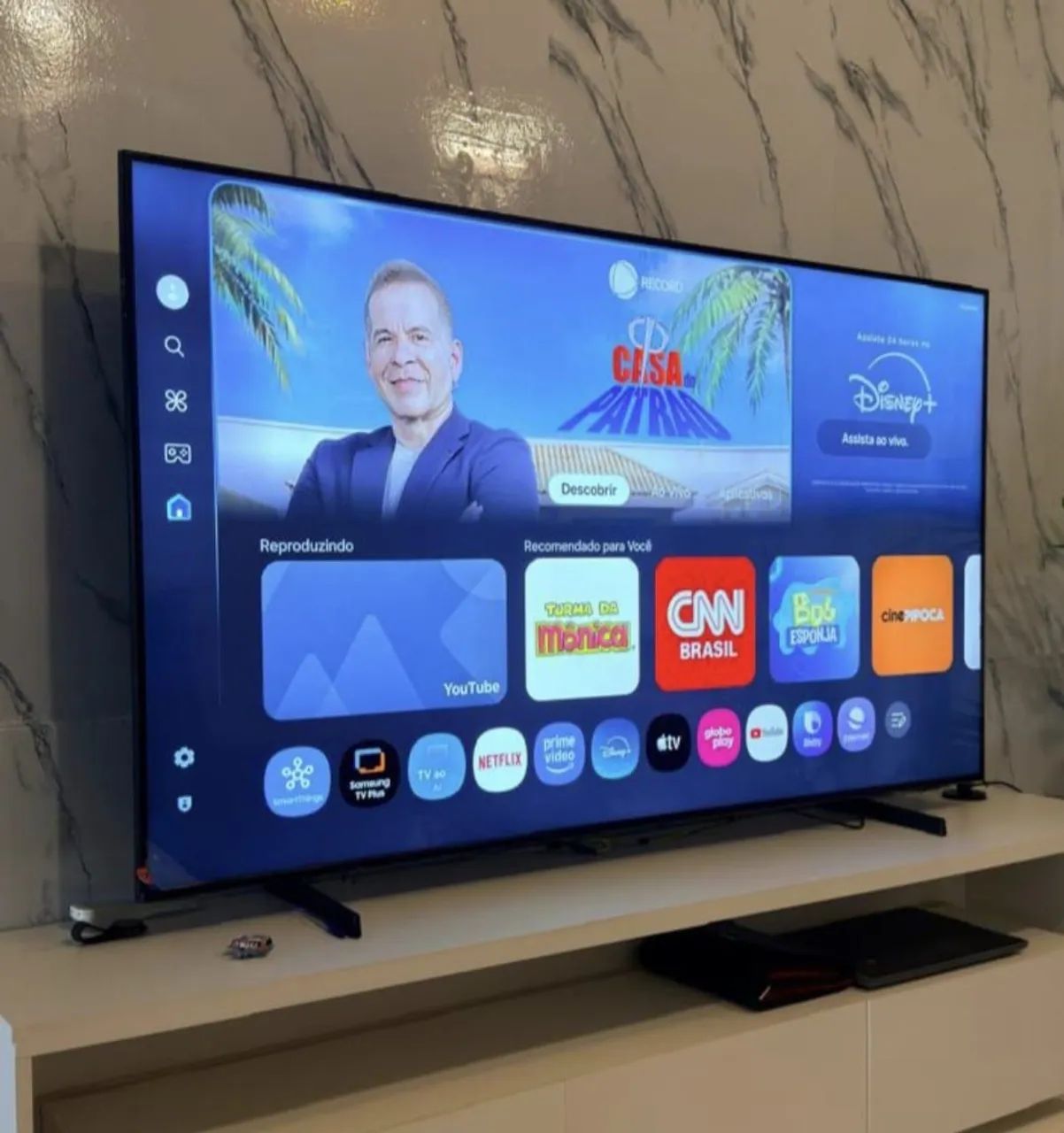 tv Samsung 65 polegadas smart 4k  - Foto 3