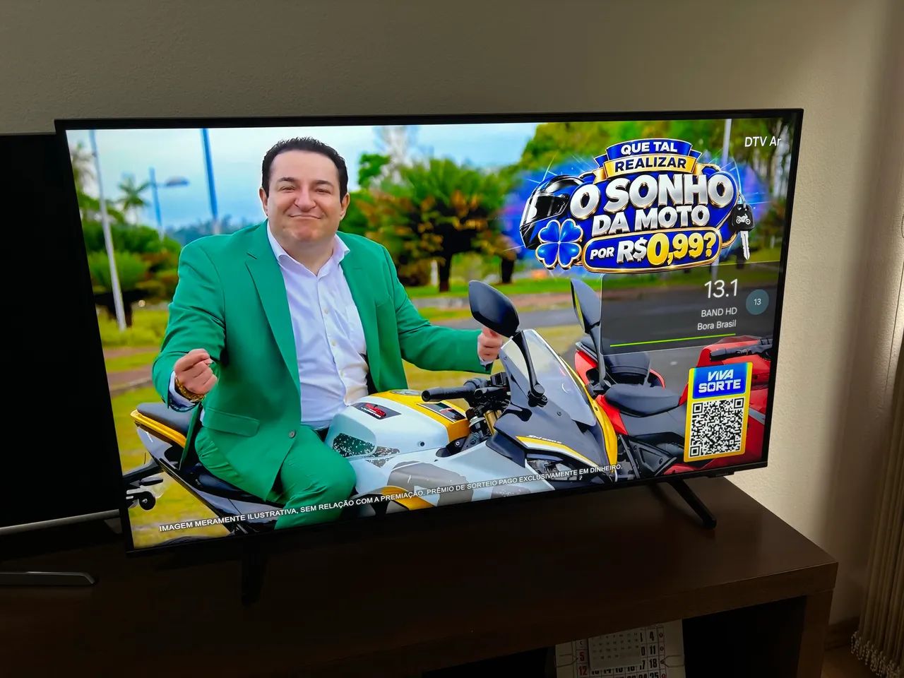 TV Samsung Smart 43 polegadas - 4K Crystal UHD ULTRA - Usada 