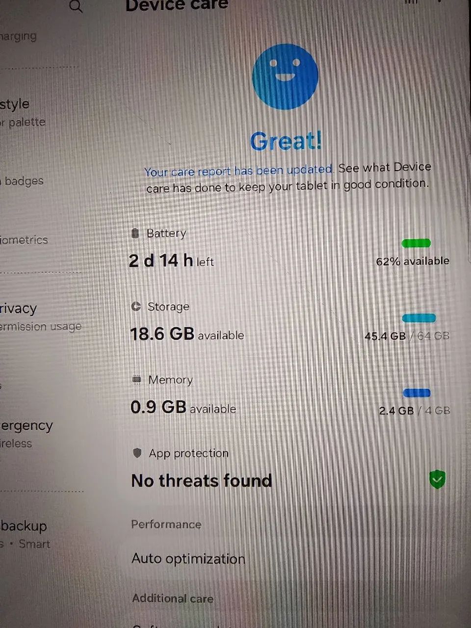 Tablet Samsung A9+ 5g 64gb  - Foto 3