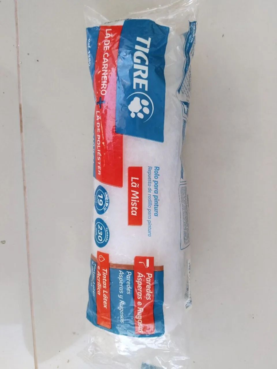 Rolo para pintura de Lã Tigre 