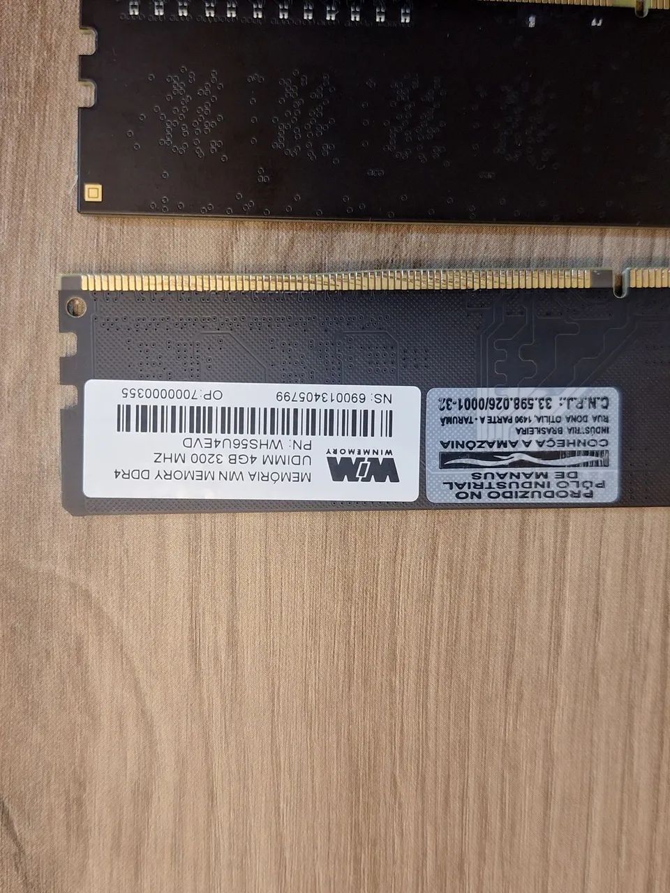 2 Pentes 4Gb RAM DDR4 *Não funcionam* - Foto 2