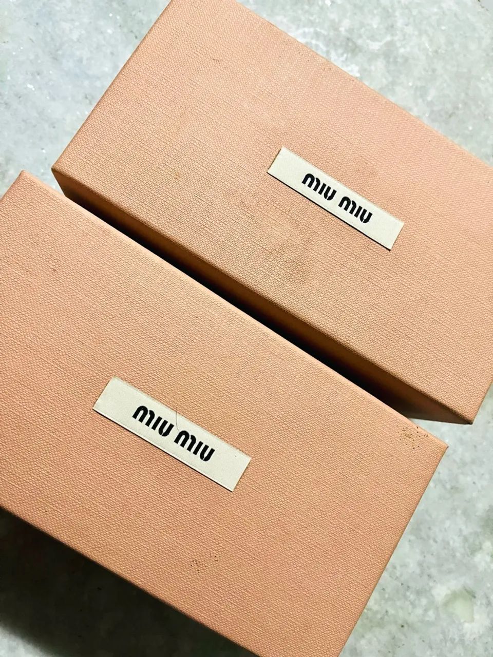 Caixa Para Embalagem Miu Miu original 