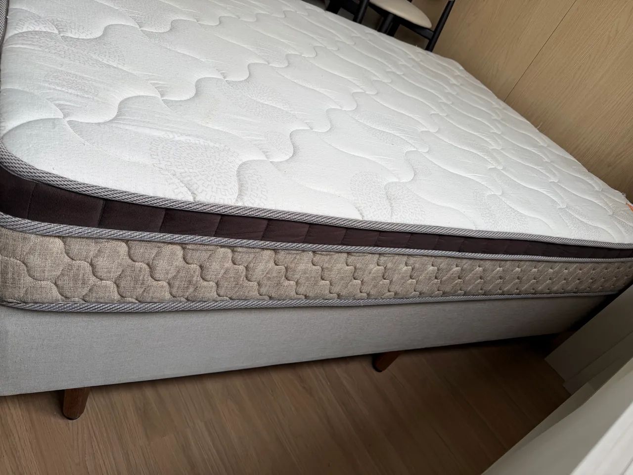 Cama com colchão box casal - Foto 2