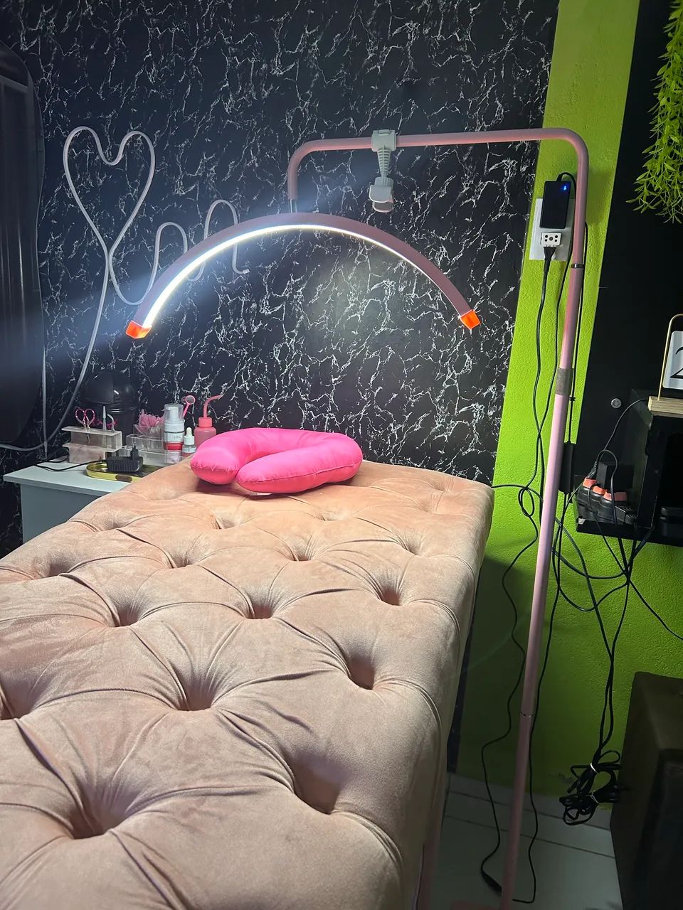 Maca profissional e Luminária meia Lua - Foto 4