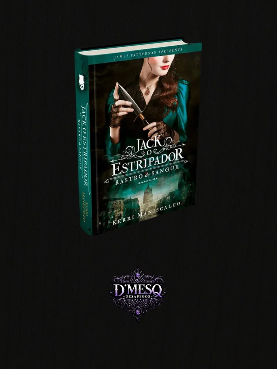 Livro Darkside Jack o estripador rastro de sangue capa dura