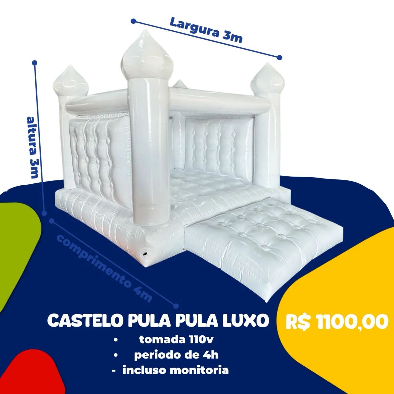 Locação de brinquedos infláveis - Foto 5