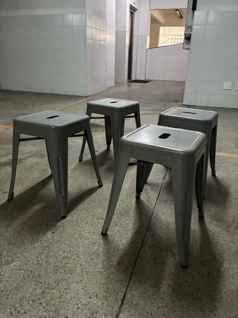 Banqueta baixa aço  - Foto 4