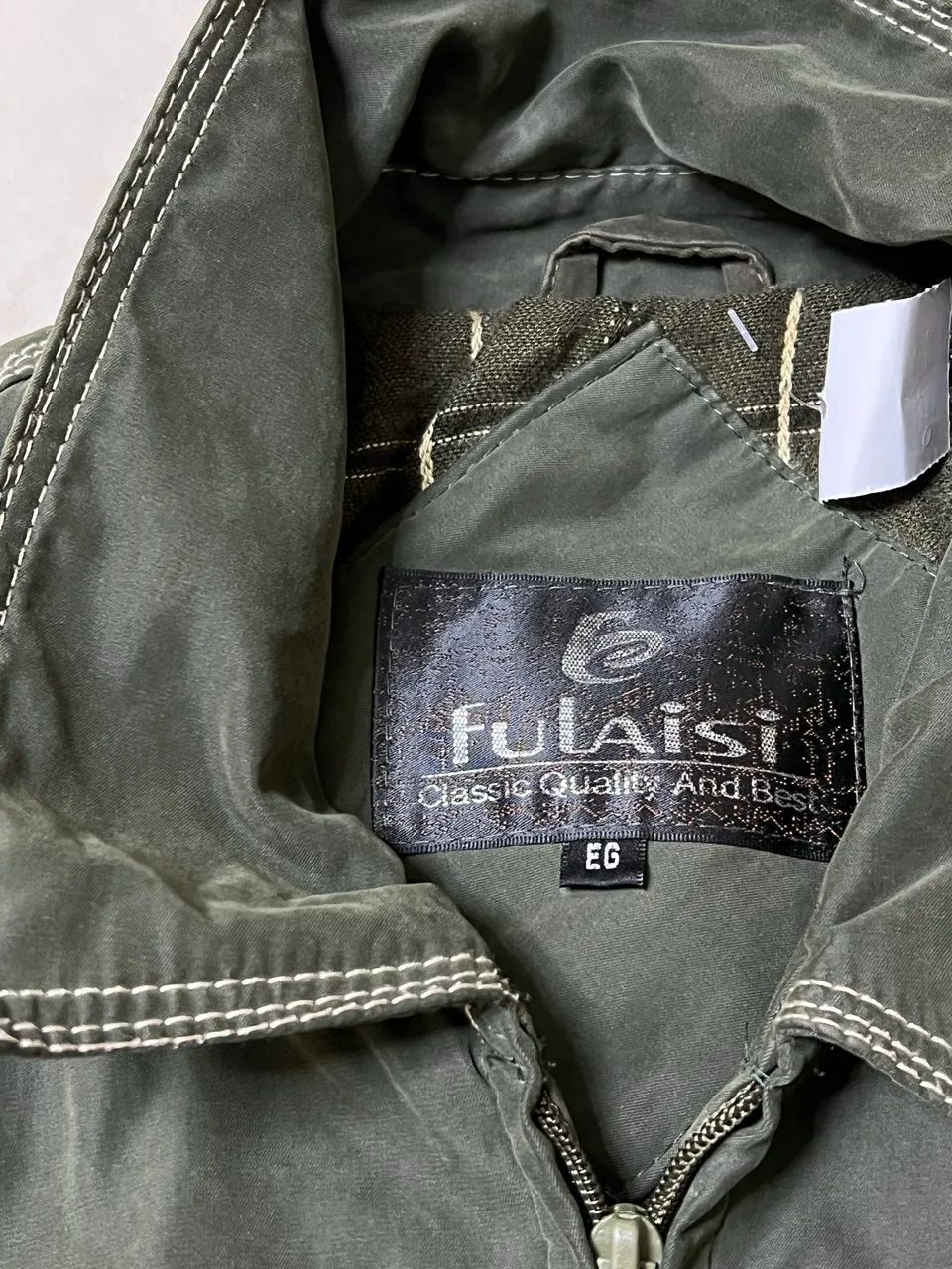 JAQUETA FULAISI FORRO ACOLCHOADO MASCULINA G - Foto 4
