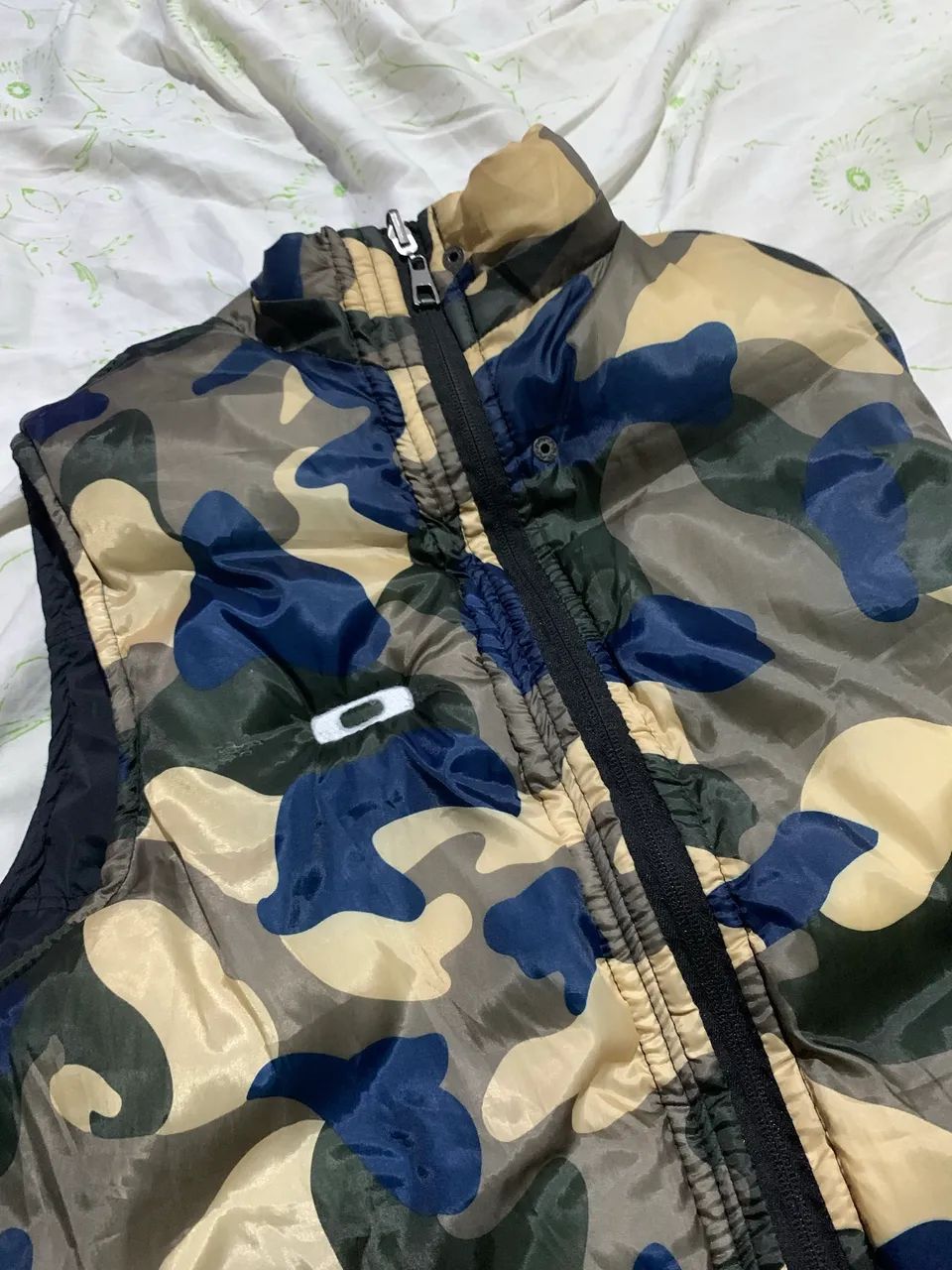 colete puffer/matelassê estilo acolchoado, modelo dupla face (2 estilos em uma só peça!